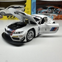Метална кола с отварящи се врати и капаци MSZ BMW Z4 1:24