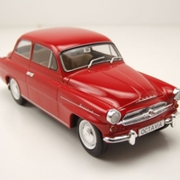 Метална кола Skoda Octavia Super Red 1959 WHITE BOX 1:24