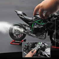 Мотор Kawasaki Ninja H2R 1:6 с пушек