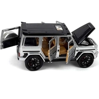 Метален джип с отварящи се врати светлини и звуци Mercedes G-class Brabus 900 1:24