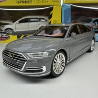 Метална кола с отварящи се врати светлини и звуци Audi A8 1:24