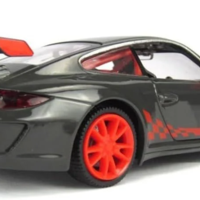 Метална кола с отварящи се врати, светлини и звуци MSZ PORSCHE 911 GT3 RS 1:32