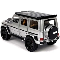 Метален джип с отварящи се врати светлини и звуци Mercedes G-class Brabus 900 1:24