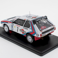 Метална кола Lancia Delta S4 - Rallye Monte - Carlo 1986 - Altaya 1:24