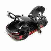 Метална кола с отварящи се врати, капаци, светлини и звуци Mercedes-Benz GT63 AMG 1:24