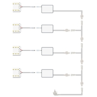 Универсална LED лампа  растения 50W