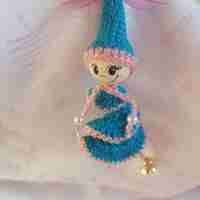 Коледно човече синьо