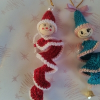 Коледно човече червено