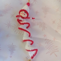 Коледно човече бяло