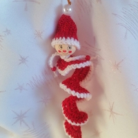 Коледно човече червено