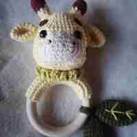 Дрънкалка жирафче