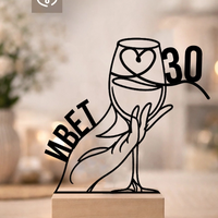 Подарък за  Рожден ден на жена  – персонализирана табела с име | Изненада за BFF