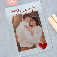 Подарък за влюбени – персонализиран плакет със снимка за Свети Валентин