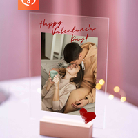 Подарък за влюбени – персонализиран плакет със снимка за Свети Валентин