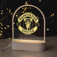 Футболна Лампа с Лого на Отбор – Персонализиран Подарък за футболен фен