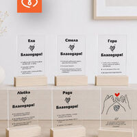 Персонализирана награда за служител | Благодарствен  плакет | Фирмен подарък за колега
