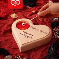 Свещник  – персонализиран подарък за гадже, романтичен подарък за годишнина