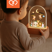 Персонализирана детска нощна лампа – Идеален подарък за дете