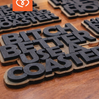 Подложки за чаши със забавни надписи – оригинален подарък