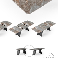 VENTO – Дизайнерска маса със синтерована порцеланова плоча