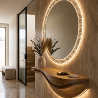 LOGENI Crystal Mirror Ø72 cm Премиум LED Огледало