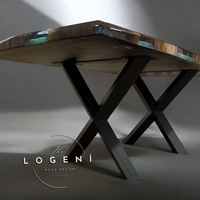 Ocean Art – Художествена епоксидна маса с морски ефект (по поръчка)