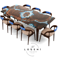 Ocean Art – Художествена епоксидна маса с морски ефект (по поръчка)