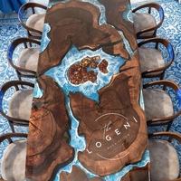 Ocean Art – Художествена епоксидна маса с морски ефект (по поръчка)