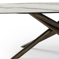 Дизайнерска керамична маса LUNA