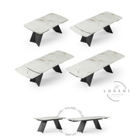 VOLARE – дизайнерска маса с керамичен плот