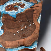 Ocean Art – Художествена епоксидна маса с морски ефект (по поръчка)