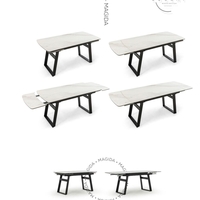 MAGIDA – Дизайнерска маса със синтерована порцеланова плоча