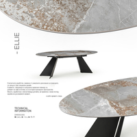 Дизайнерска керамична маса ELLIE