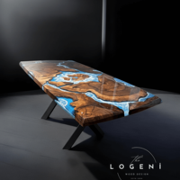 Ocean Art – Художествена епоксидна маса с морски ефект (по поръчка)