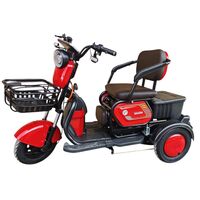 Електрическа триколка SXLONG SL 01 – 800W, 60V 20Ah, за трима души, пробег до 60 км
