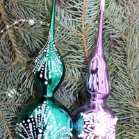 Стъклен връх за елха