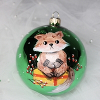 Стъклена играчка - Лисичка