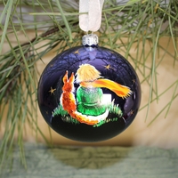 Стъклена коледна играчка Малкият принц