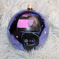 Стъклена коледна играчка Formula 1