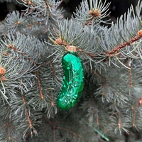 Стъклена краставичка