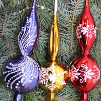 Стъклен връх за елха