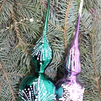 Стъклен връх за елха