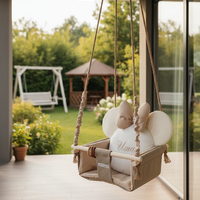 Бебешка люлка Мини Маус - екрю и бежово