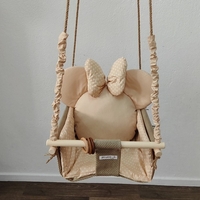 Бебешка люлка Мини Маус - пясъчно бежово