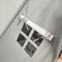 Едноцветна палатка в графитено сиво с дебело килимче  - Лисици в гората