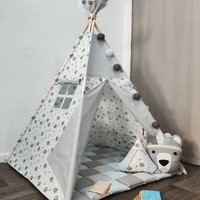 Детска момчешка палатка - Мечки индианци