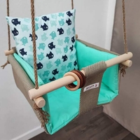 Бебешка стандартна люлка - Рибки