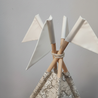 Едноцветна палатка с дебело килимче - „Световна карта“