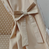 Едноцветна палатка в бежово за момиче с тънко килимче - 