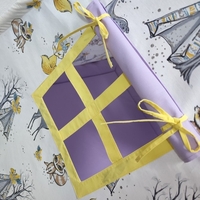 Детска палатка за момиче в лилаво - 